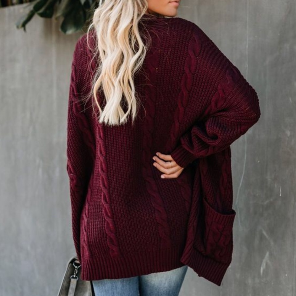 Cableknit Cardigan - Picture 6 of 8